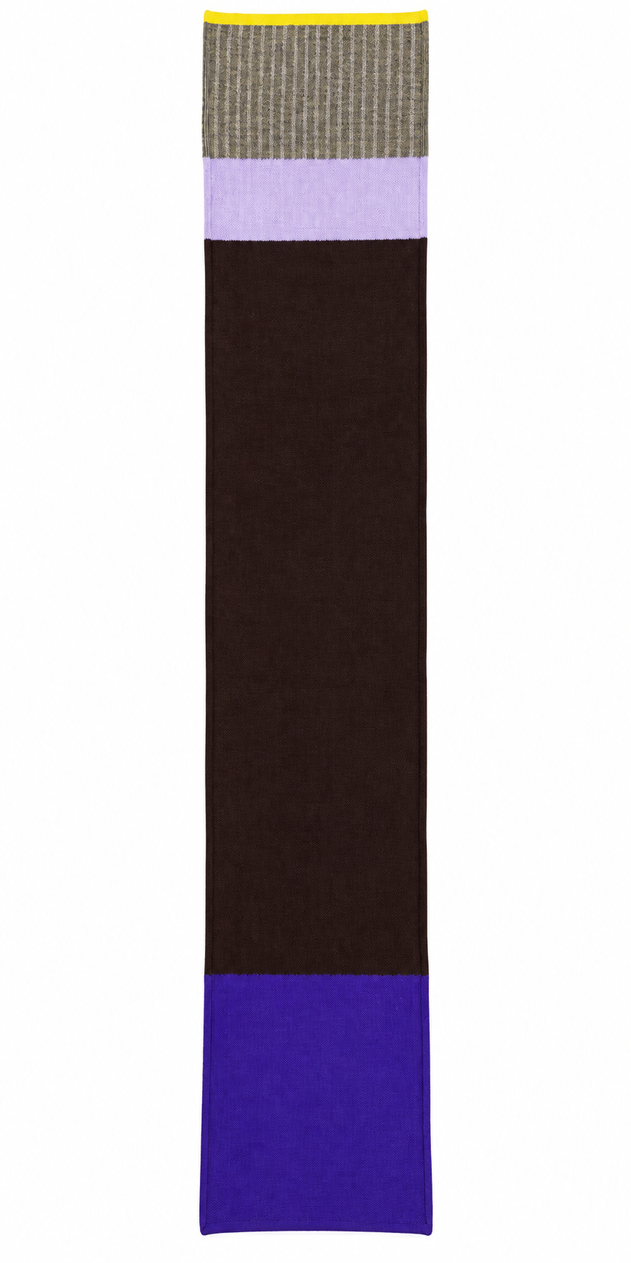 La Femme Garniture Mira sjaal chocolat violet lilac – vrijstaande productfoto