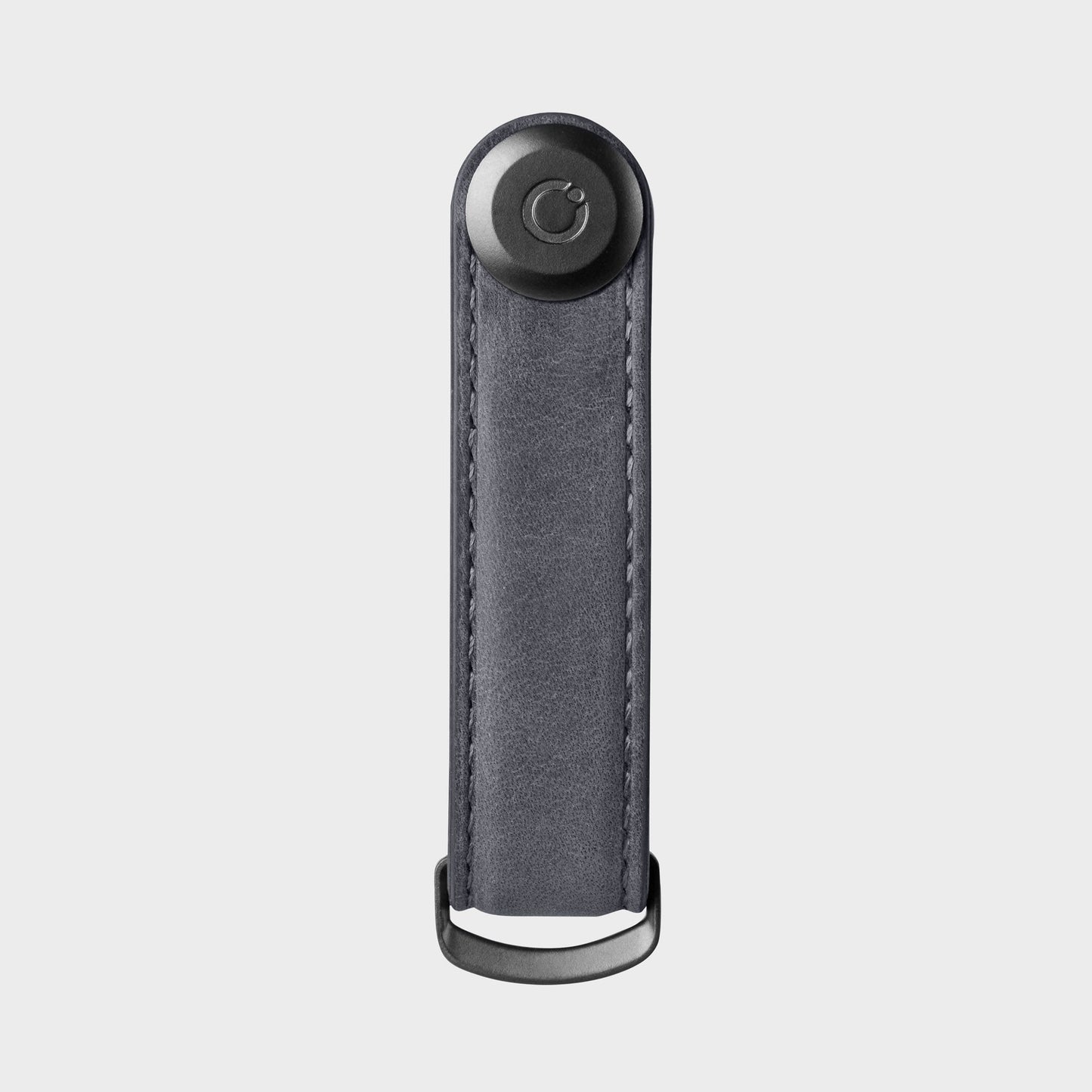 Orbitkey Key Organiser Crazy Horse Steel Grey geopend