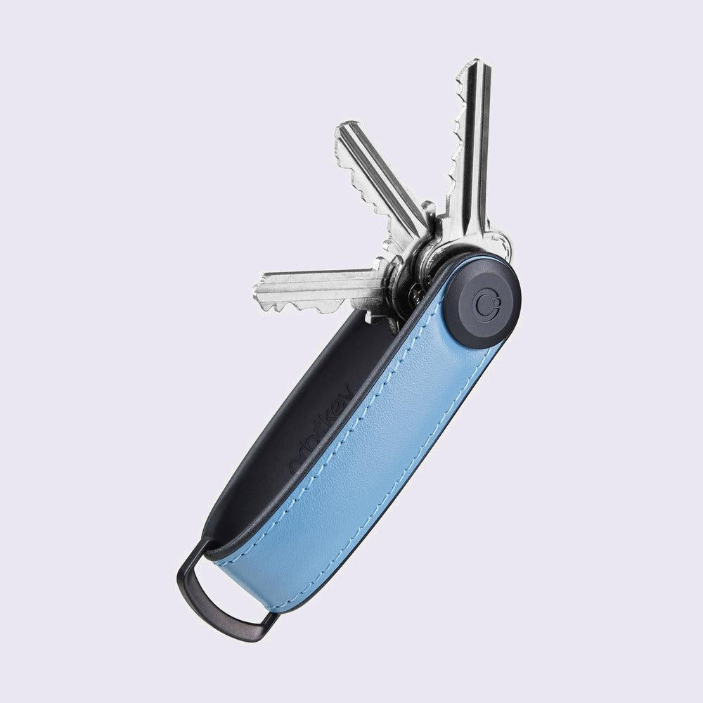 Orbitkey Key Organiser Hybrid Leather Lake Blue