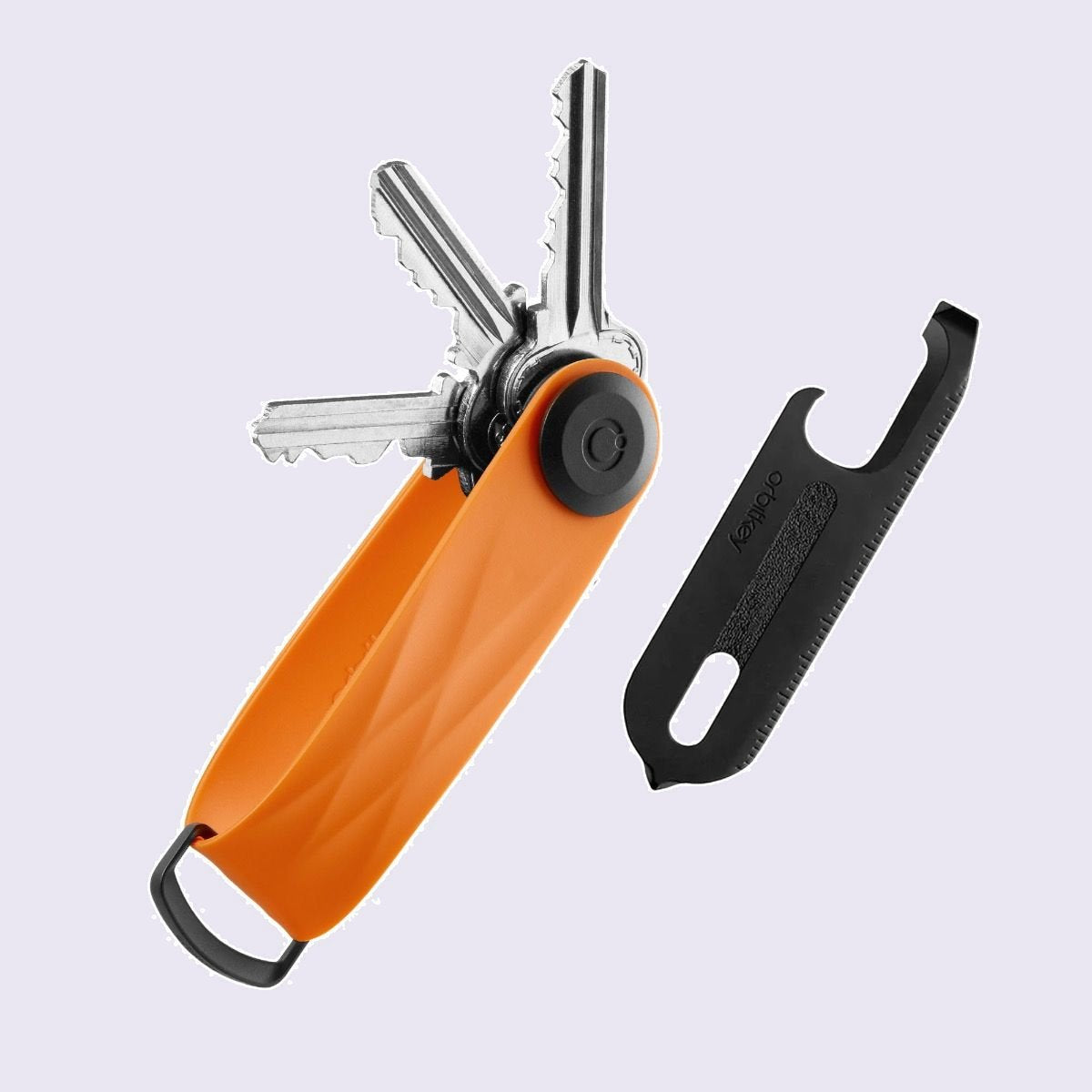 Orbitkey Key Organiser Active Tangerine + Multi-tool V2 Set