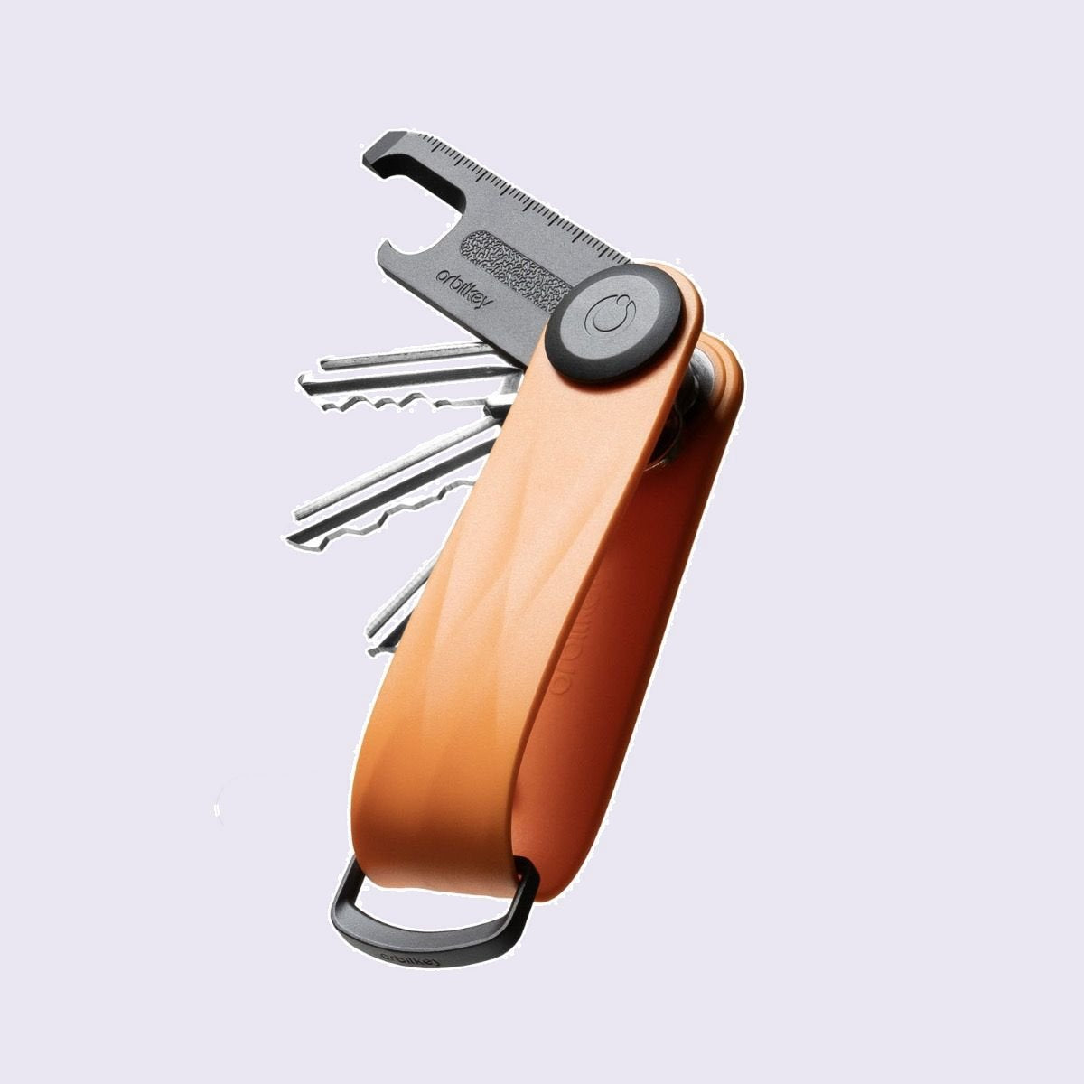Orbitkey Key Organiser Active Tangerine + Multi-tool V2 Set