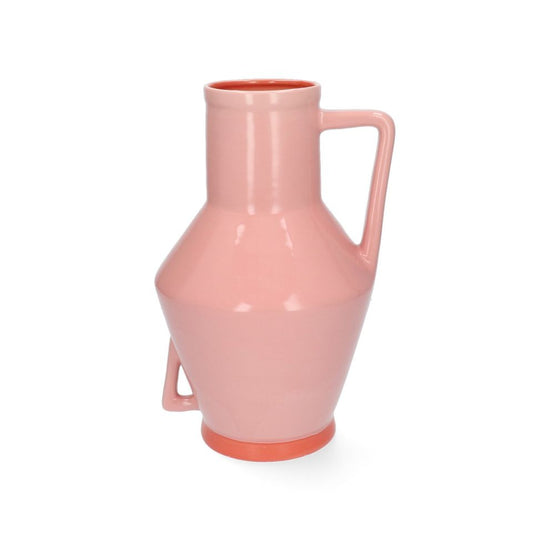 Return to Sender vaas met handvat 30 cm roze