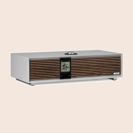 Ruark R410 Soft Grey – vooraanzicht