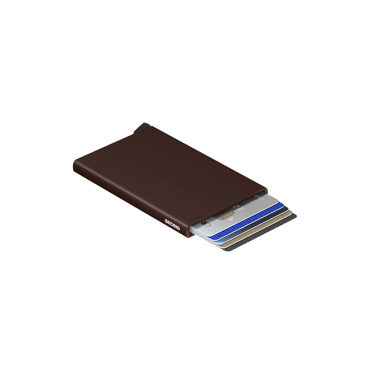Secrid Cardprotector Brown geopend