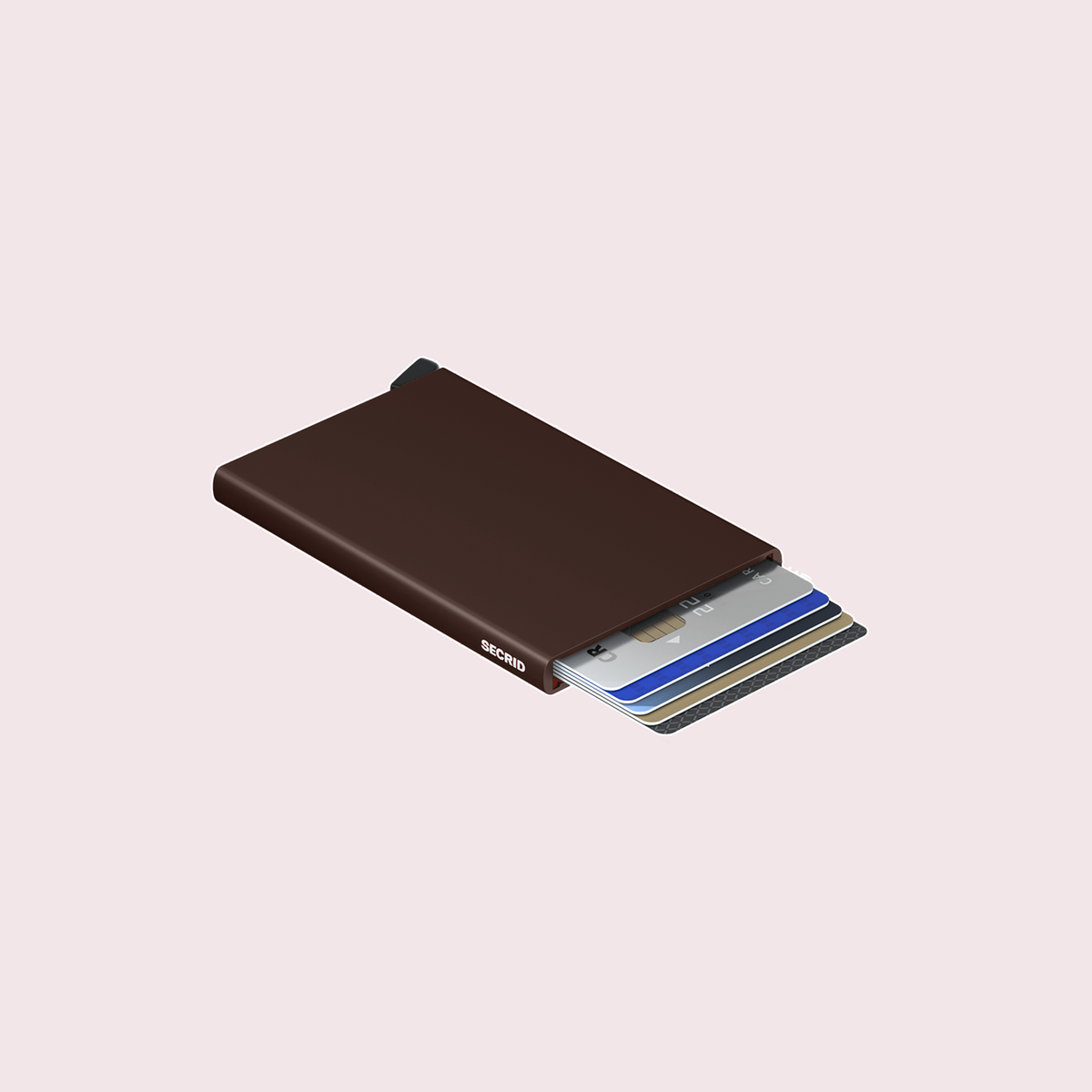 Secrid Cardprotector Brown geopend