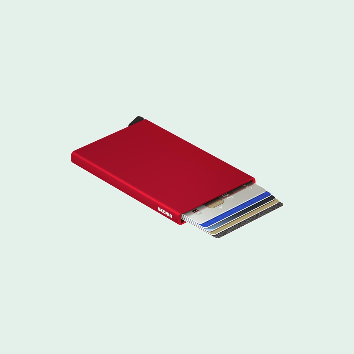 Secrid Cardprotector Red geopend