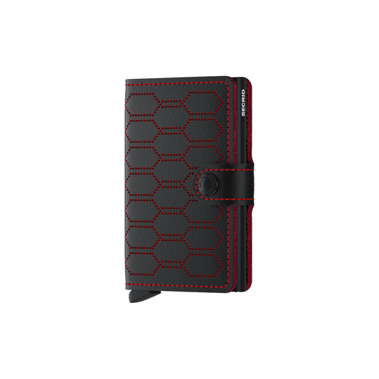 Secrid Miniwallet Fuel Black-Red portemonnee
