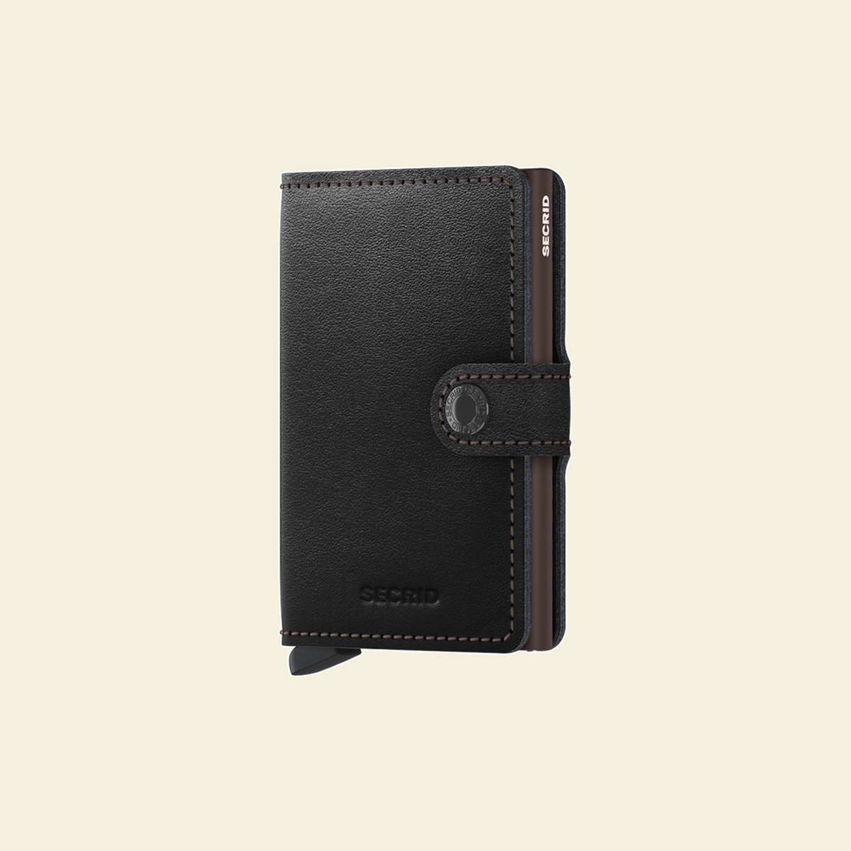 Secrid Miniwallet Original Black-Brown voorzijde