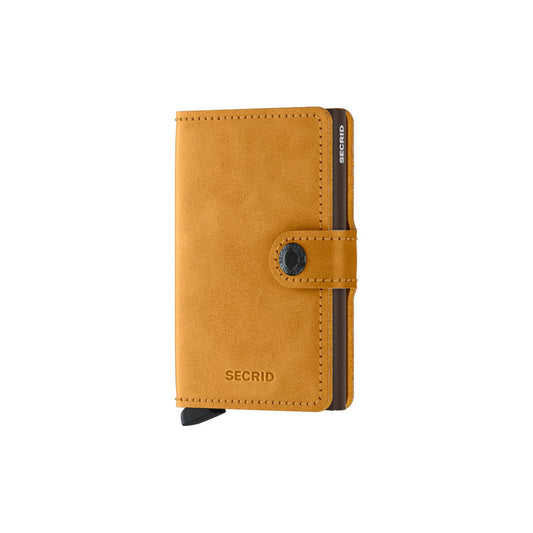 Secrid Miniwallet Vintage Ochre voorzijde