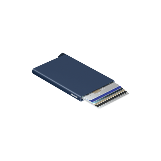 Secrid Cardprotector Navy geopend