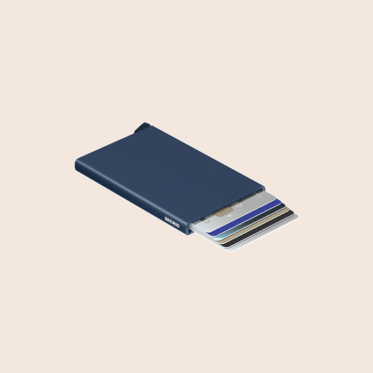 Secrid Cardprotector Navy geopend