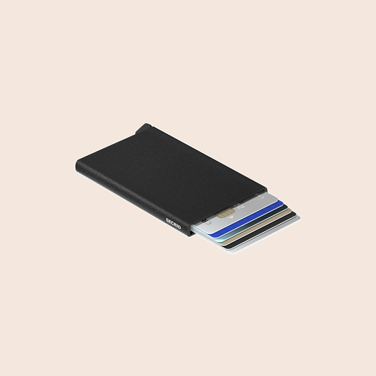 Secrid Cardprotector Powder Black geopend