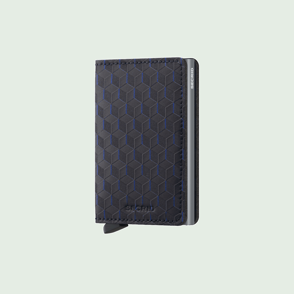 Secrid Slimwallet Optical Black-Titanium voorzijde