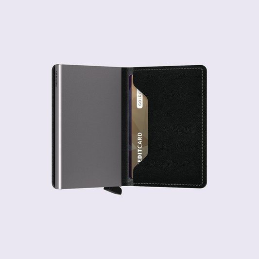 Secrid Slimwallet Original Black indeling