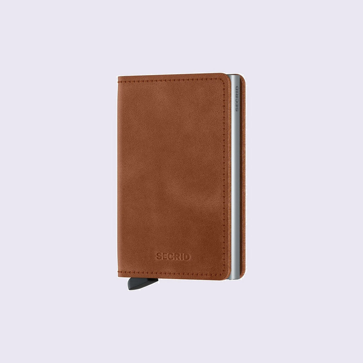 Secrid Slimwallet Vintage Cognac-Silver voorzijde