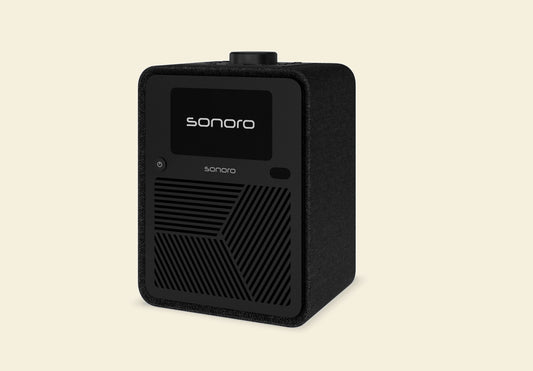 Sonoro ATRON muzieksysteem antraciet/zwart