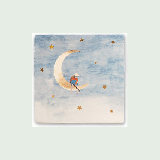StoryTiles Dromenvanger - keramische tegel 10 x 10 cm, aanvullende productfoto