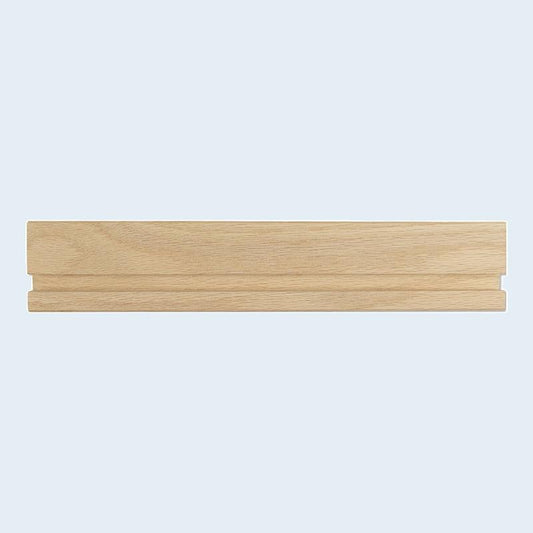 StoryTiles familiehouder S van onbewerkt eikenhout, 34 cm