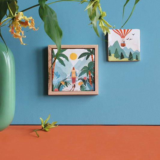 StoryTiles Op avontuur als wanddecoratie