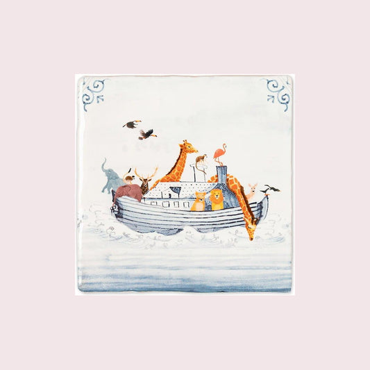 StoryTiles The ark of life - keramische tegel 10 x 10 cm, aanvullende productfoto
