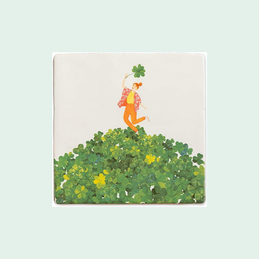 StoryTiles Vind je geluk - keramische tegel 10x10 cm, aanvullende productfoto