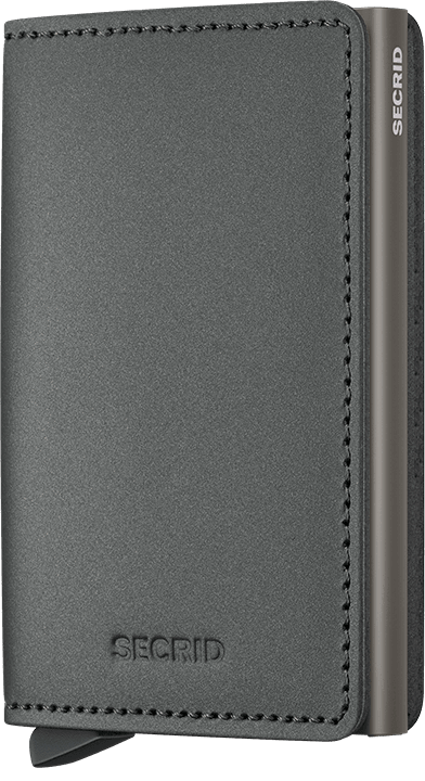 Slimwallet Matte Satin Steel