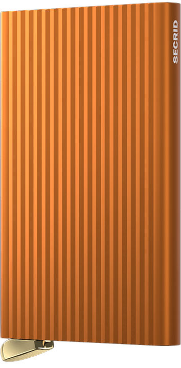 Premium Cardprotector+ Fluted Orange Secrid foto 1