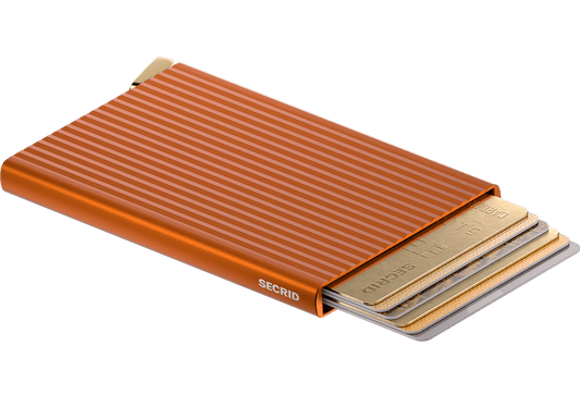 Premium Cardprotector+ Fluted Orange Secrid foto 2
