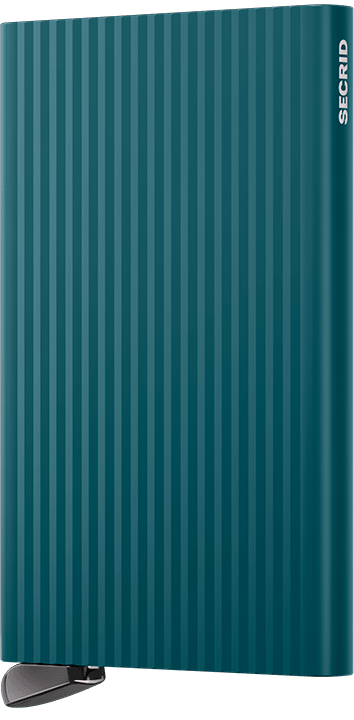 Premium Cardprotector+ Fluted Teal Secrid foto 1