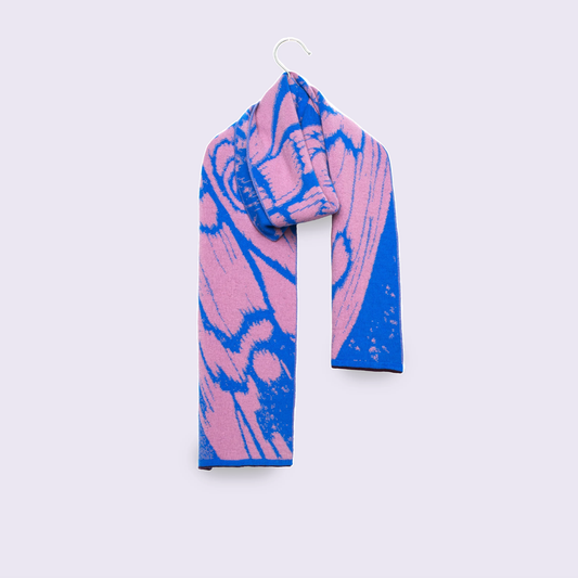 Wolvis Aurata midi cobalt en mauve – productfoto