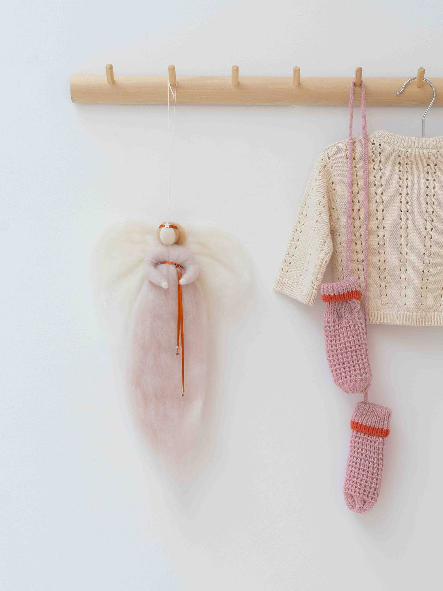 IRINI wool angel - soft pink