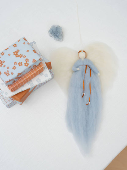 IRINI wool angel - soft blue