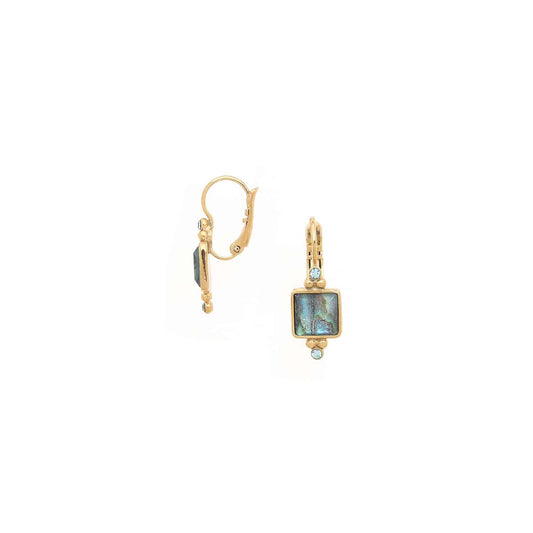 Franck Herval Lumiere et Nacre Astra Simple French Hooks Paua afbeelding 2