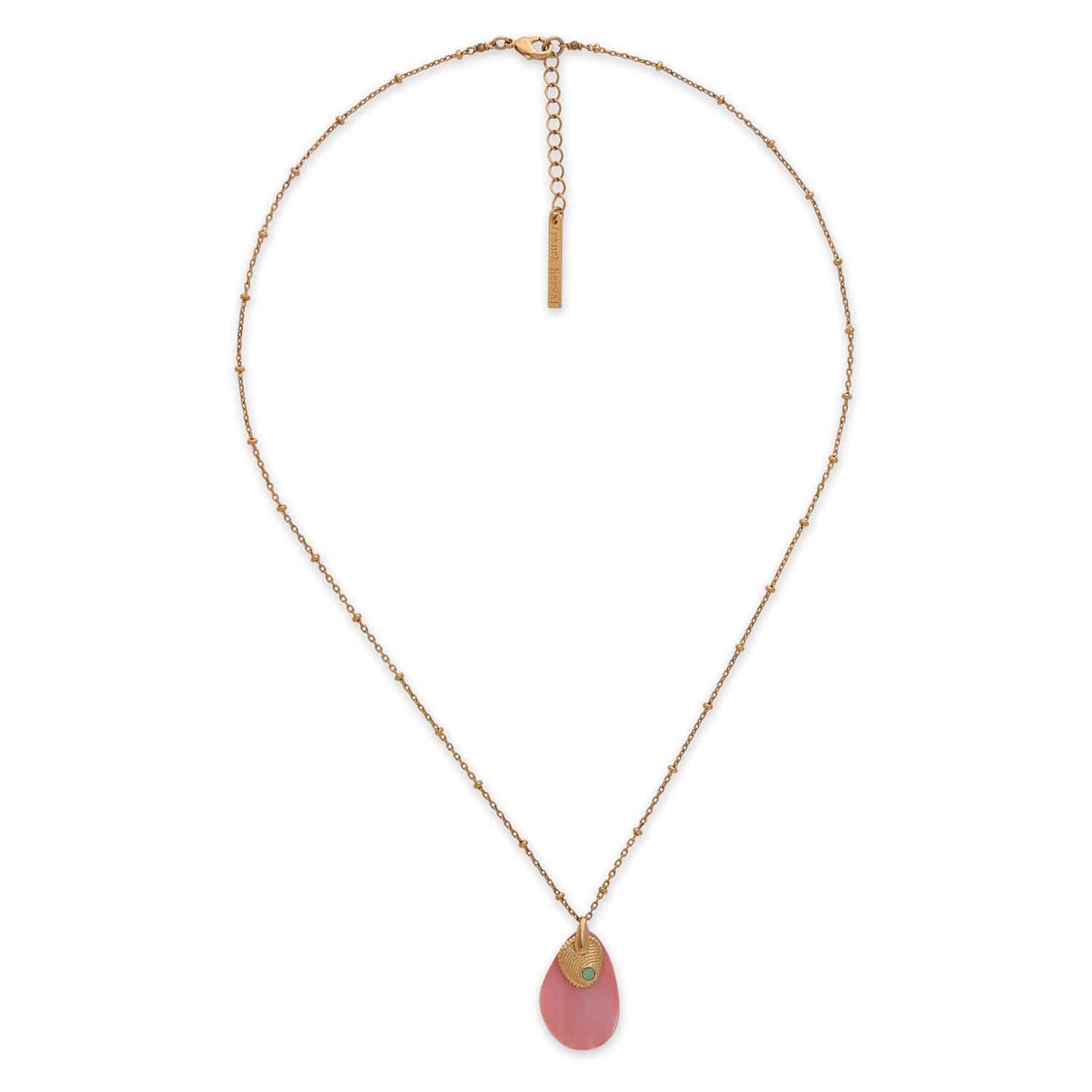 Franck Herval Laly Thin Chain Necklace Pink afbeelding 1