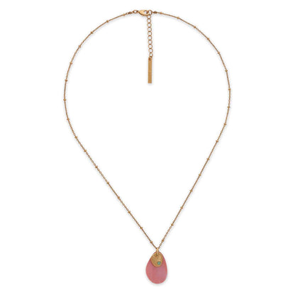 Franck Herval Laly Thin Chain Necklace Pink afbeelding 1