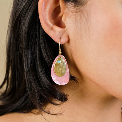Franck Herval Laly XS Hooks with Pink Pendant afbeelding 2