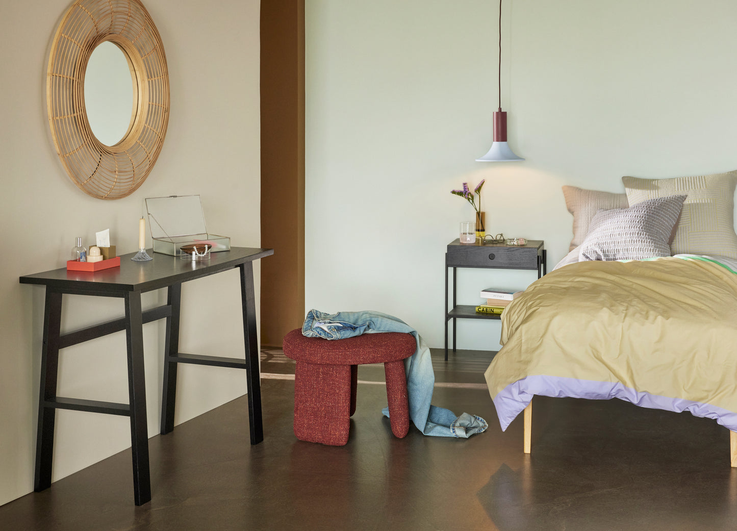 Ripple Glass Boxes Nickel (set of 3)