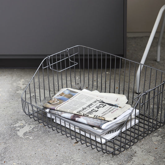 House Doctor – Grijze stapelbare mand