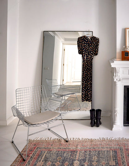 Floor mirror with character