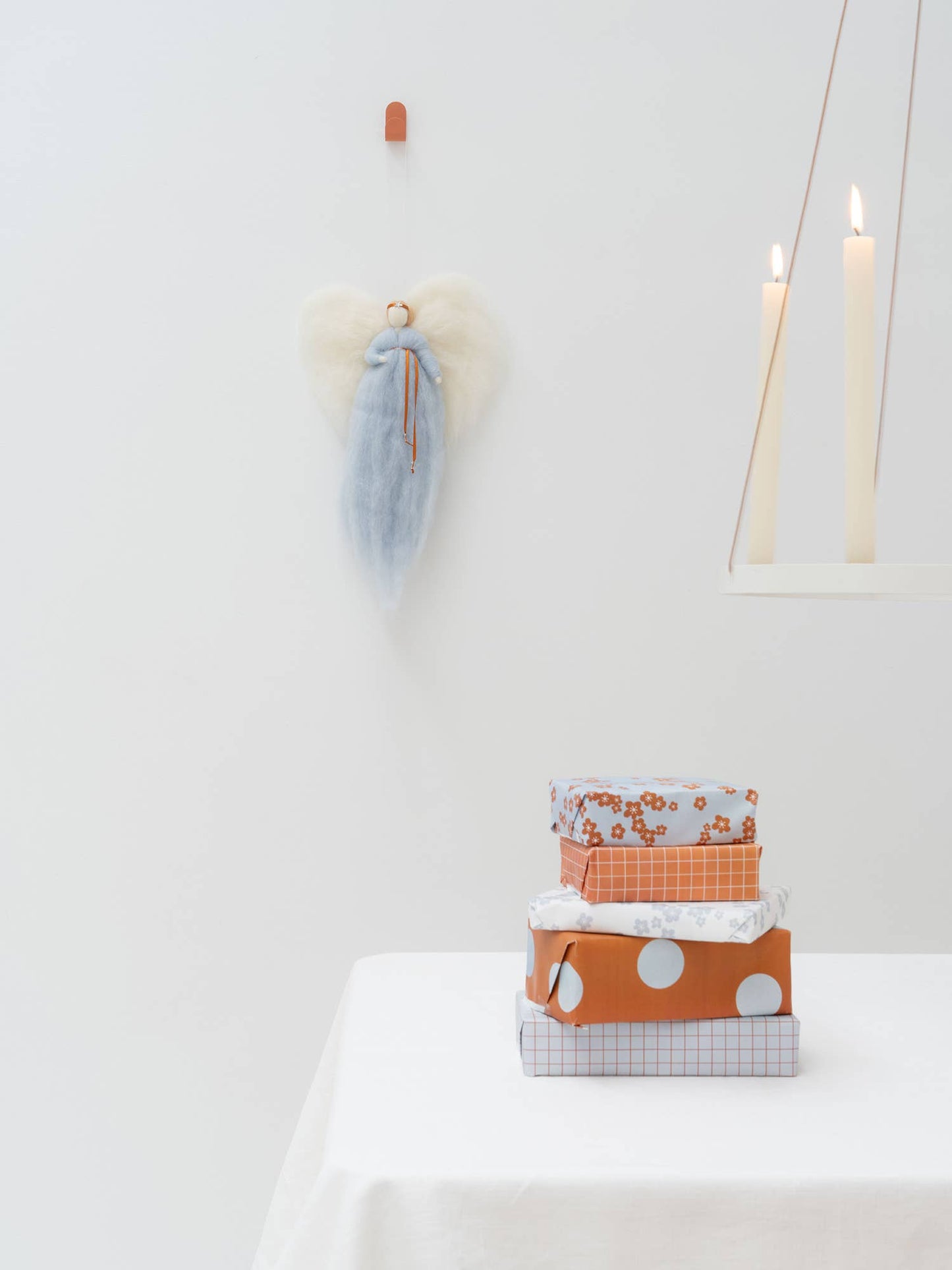 IRINI wool angel - soft blue