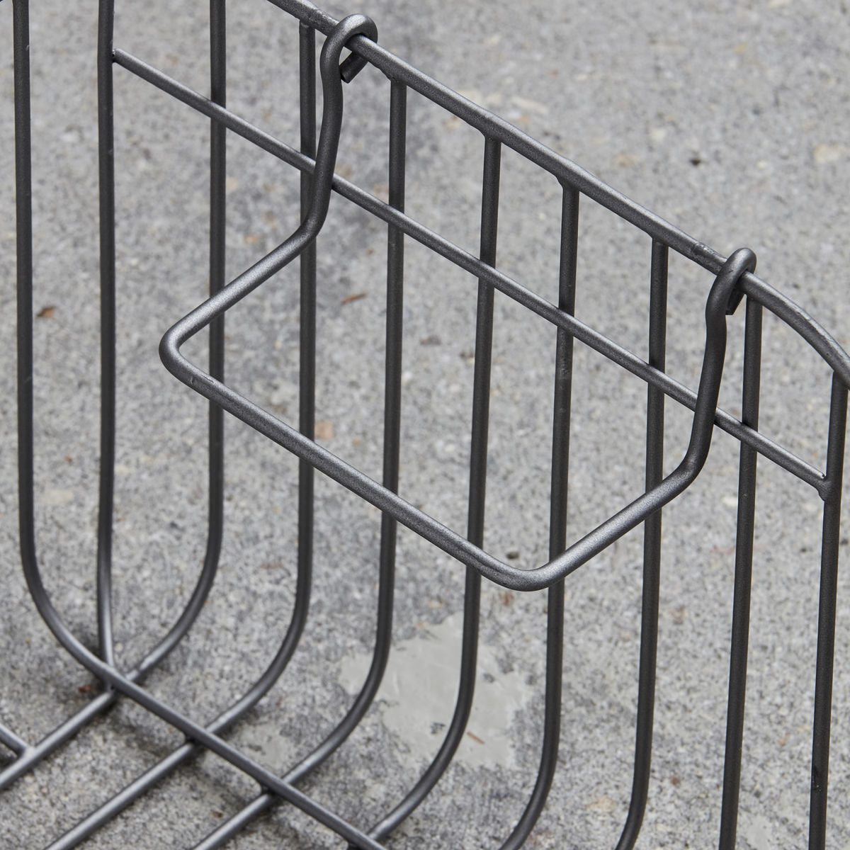 House Doctor – Grijze stapelbare mand