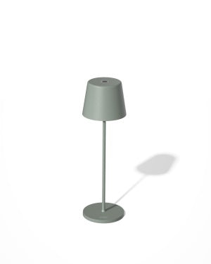 PALMA LED DIM. H36CM GROEN