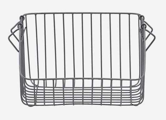 House Doctor – Panier empilable gris