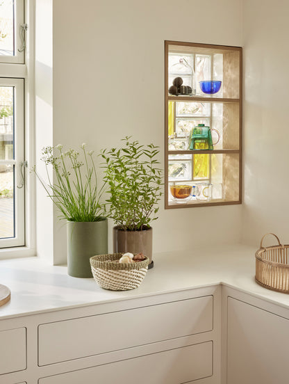 Kiosk Glass Bowl Blue