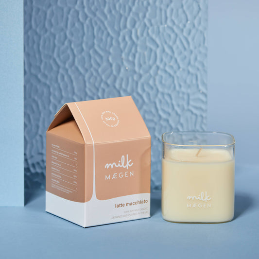 Milk van Maegen - latte macchiato candle