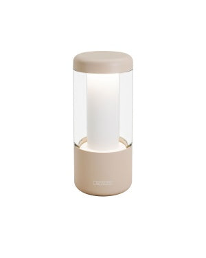 NIP - Oplaadbare tafellampen set van 4, zand