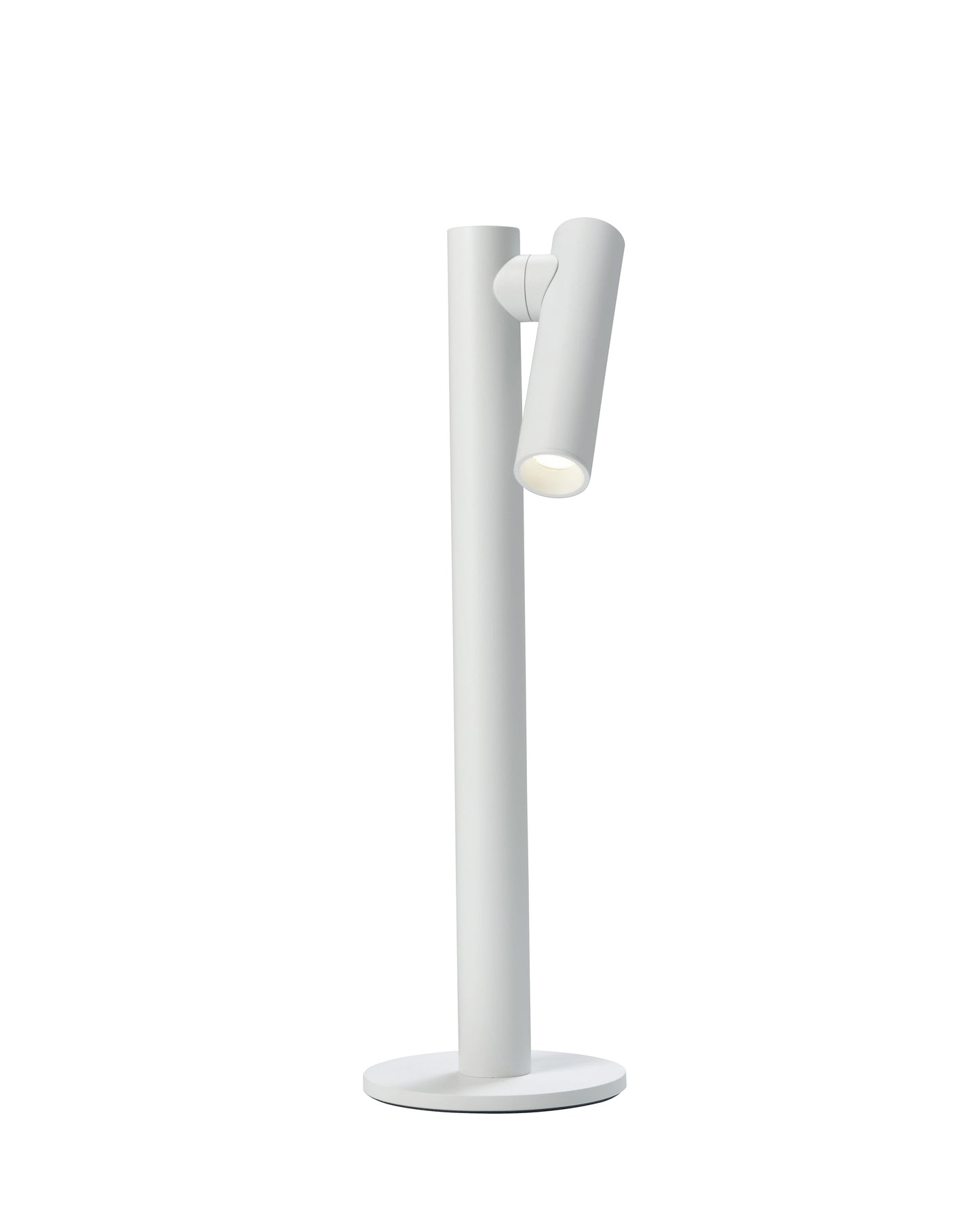 Lampe à piles Tubo - 35 cm - pour intérieur/extérieur - blanche - sans fil