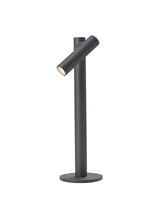 Tubo battery lamp - 35cm - for indoor/outdoor use - cordless - anthracite