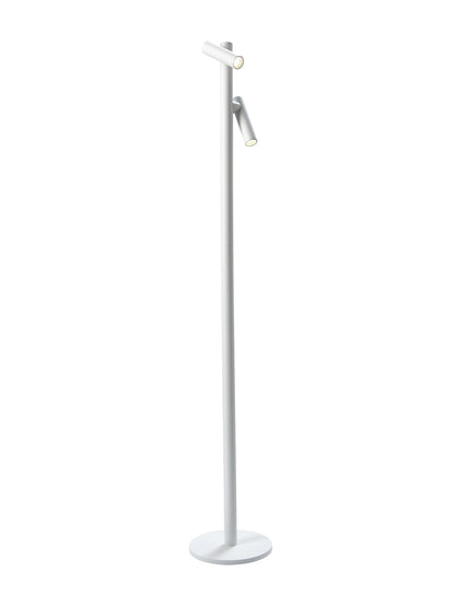 Tubo vloerlamp/acculamp- 120cm - voor binnen/buiten / indoor/ outdoor - snoerloos - 2 lampen - Wit