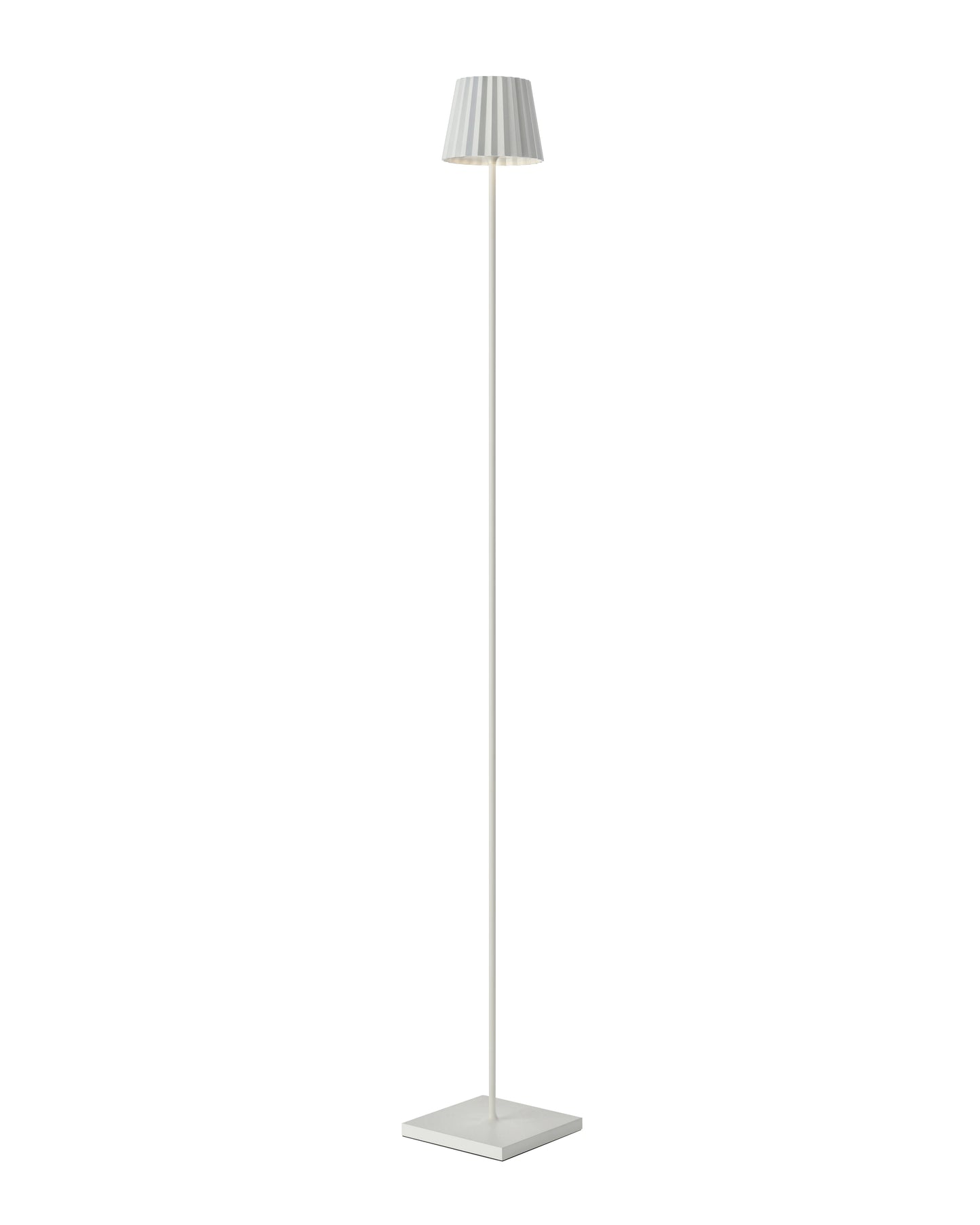 TROLL floor lamp battery-powered white